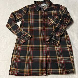 New York Laundry Plaid Button-Up Shirt size small